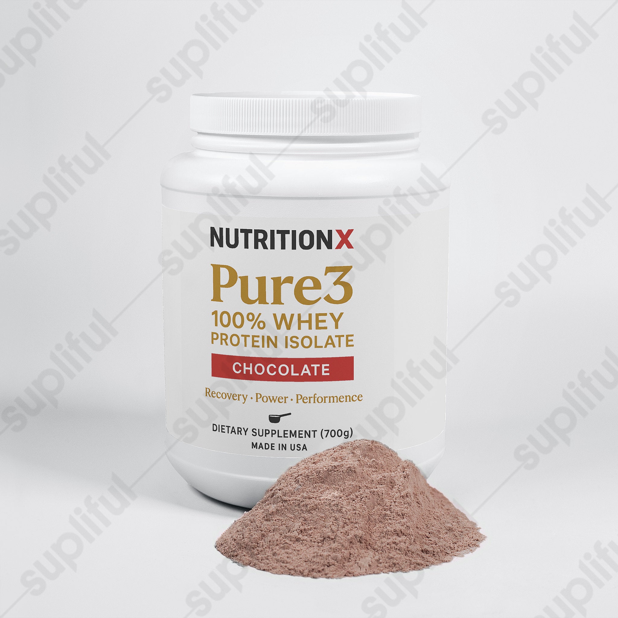 Pure3 100% Whey Protein Isolate (Chocolate)