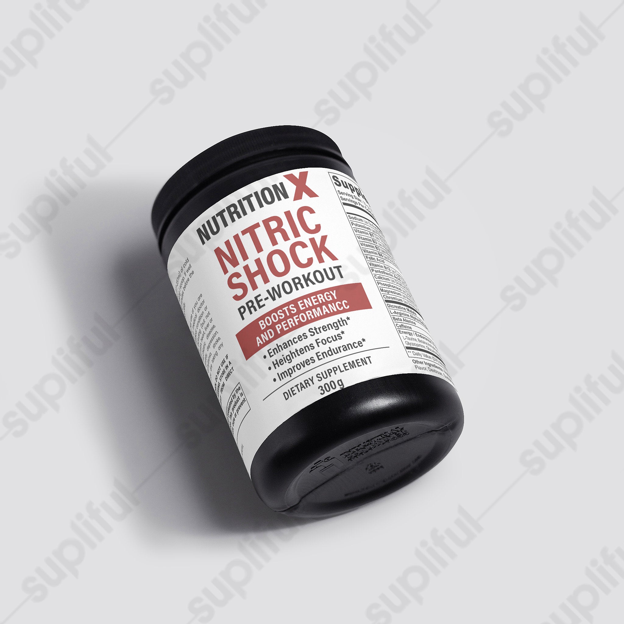 Nitric Shock Pre-Workout Powder (Fruit Punch)
